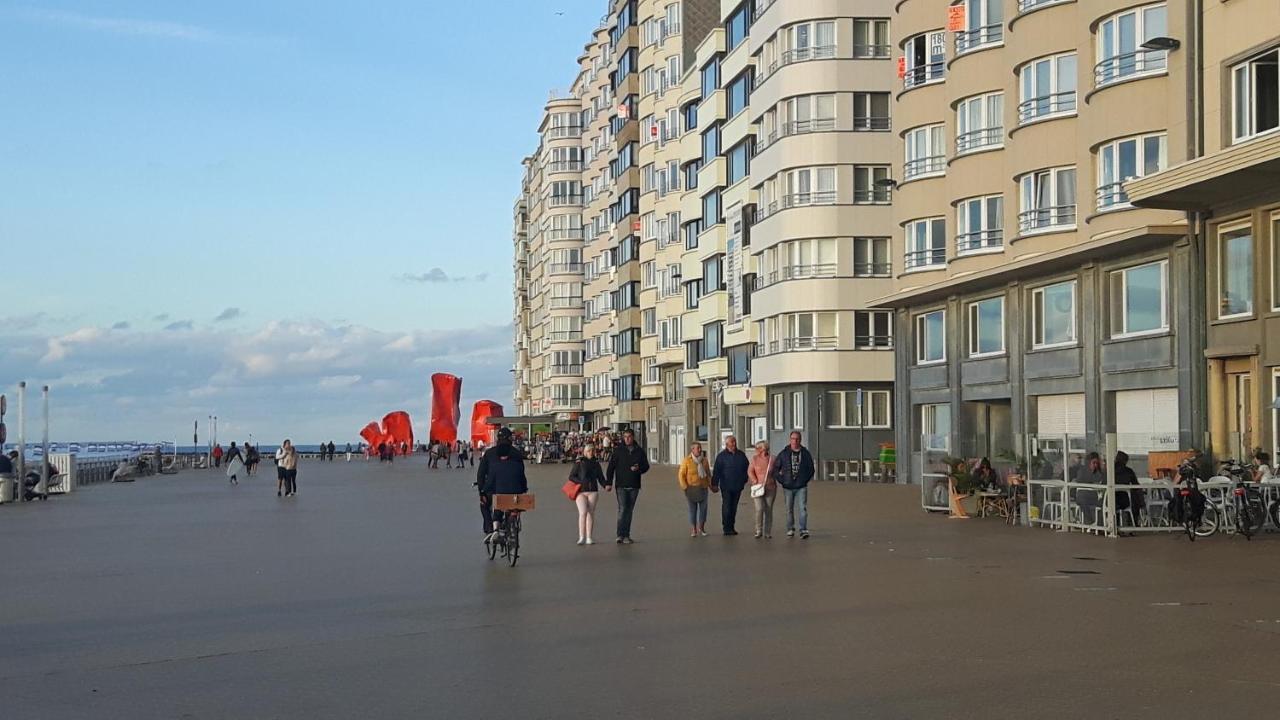 Apartamento Frontaal Gelijkvloers Seaview 80M² 2 Slp Ostende Exterior foto