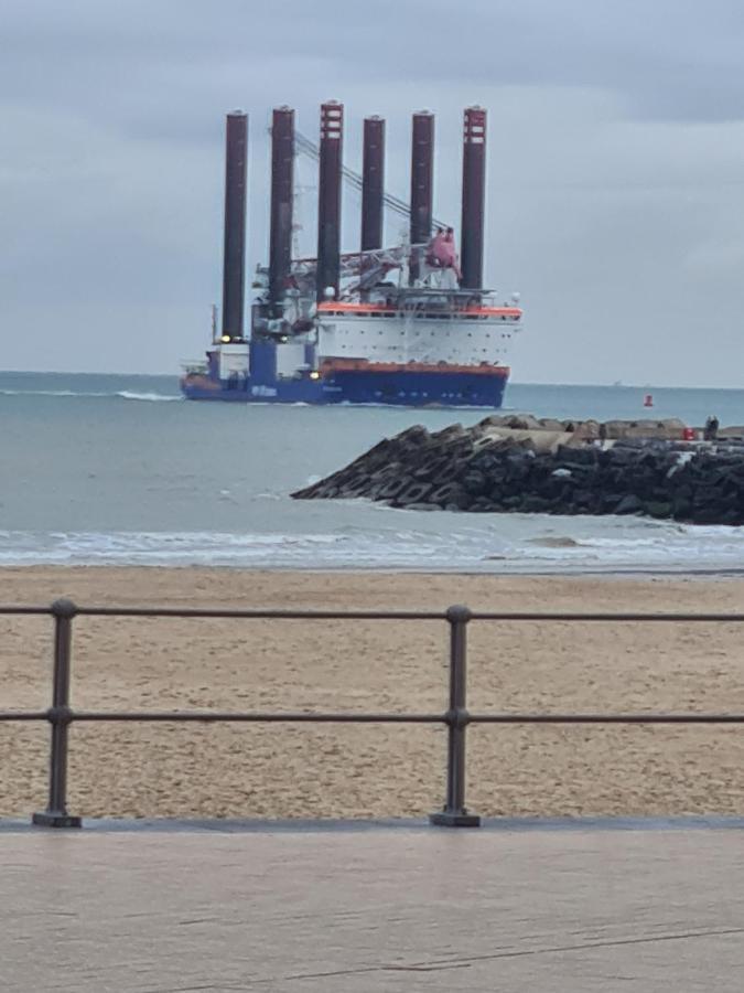 Apartamento Frontaal Gelijkvloers Seaview 80M² 2 Slp Ostende Exterior foto